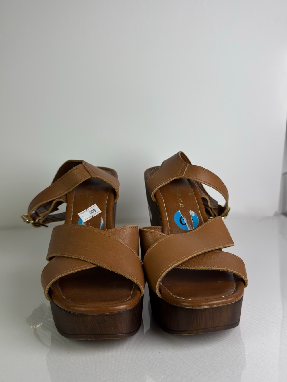 🔥🩴Women’s Tan Platform Sandals - Unbranded